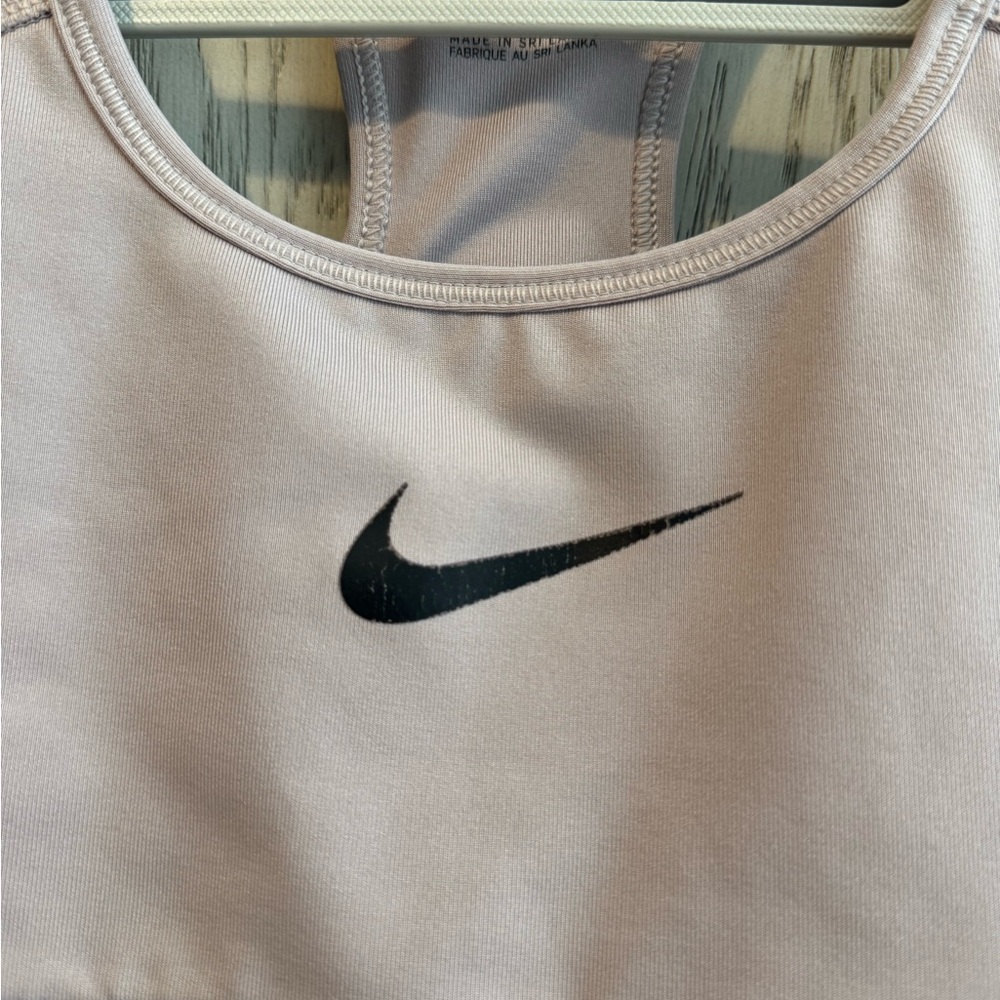 Nike Pink Racerback Sports Bra - Picture 2 of 3
